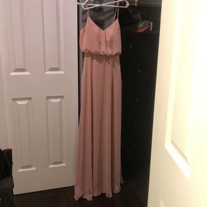COPY - A rose quartz Gwennie XS bridesmaid dress.